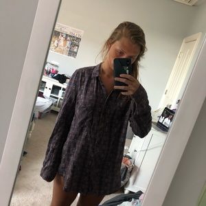 BDG Urban outfitters Purple flannel